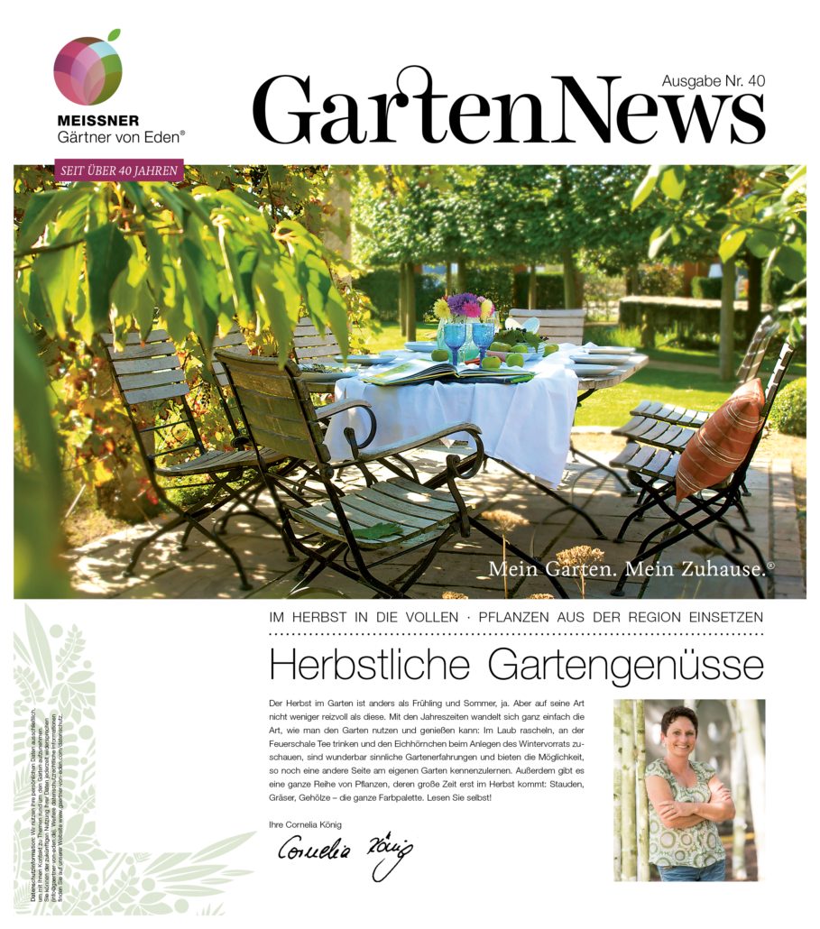 Gartennews Meißner Gartengestaltung GmbH